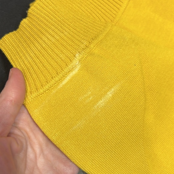 Philosophy, yellow sunflowers three-quarter length sleeve, sweater, NWT - Picture 6 of 6